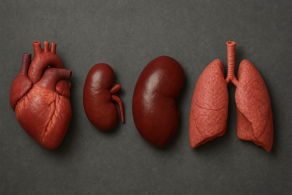 gambar jantung babi hasil transplantasi ke manusia