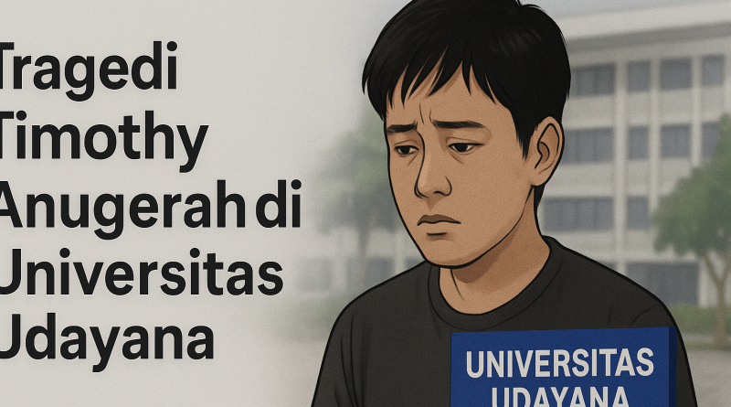 Ilustrasi Tragedi Timothy Anugerah di Universitas Udayana, kampus berkomitmen berantas bullying