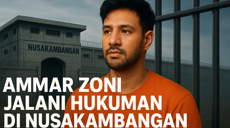 yokmaju Ammar Zoni dipindahkan ke Nusakambangan